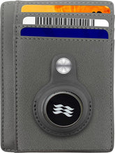 Load image into Gallery viewer, Princess Cruise Medallion Accessories Leather Wallet Holder, Grey
