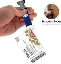 Load image into Gallery viewer, Adjustable Lanyard with Retractable Badge (Blue & Pink, 2-Pack)