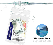 Load image into Gallery viewer, Cruise Lanyard Essentials for Waterproof Ship Cards ID Holder, Blue Ship & Royal (2 Pack)