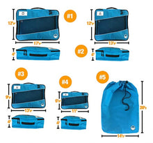 Load image into Gallery viewer, Packing Cubes Dimensions