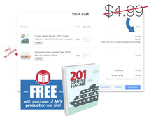 Load image into Gallery viewer, Cruise Hacks Ebook - 201 Cruise Hacks to Save Time, Money & Hassle