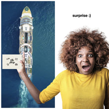 Load image into Gallery viewer, cruise gift surprise card 2 pack