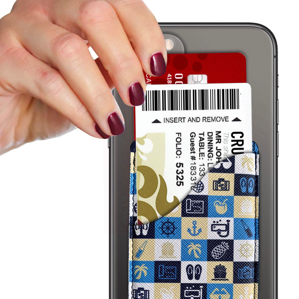 Cruise Card Holder Phone Pouch Wallet for Ship ID Key Cards  Cruise On