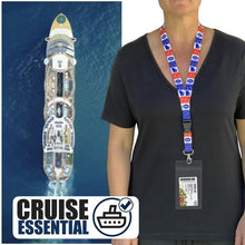 Load image into Gallery viewer, cruise lanyard on woman nrwb state ga