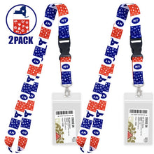 Load image into Gallery viewer, cruise lanyards with id holder nrwb state ny