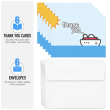 Load image into Gallery viewer, cruise thank you cards
