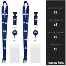 Load image into Gallery viewer, lanyard cruise included pieces wrwb blue ship
