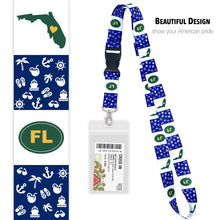 Load image into Gallery viewer, lanyards for cruise ship cards nrwb state fl