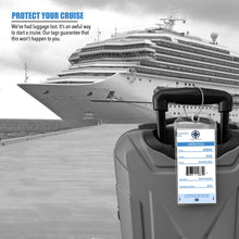 Load image into Gallery viewer, msc luggage tag