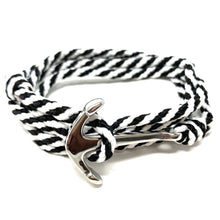 Load image into Gallery viewer, nautical jewelry for men white and black