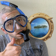 Load image into Gallery viewer, porthole sticker decoration