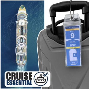 royal caribbean cruise luggage tags