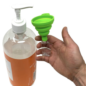 small hand sanitizer bottles silicone