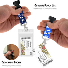 Load image into Gallery viewer, 3 pack cruise lanyards id holder