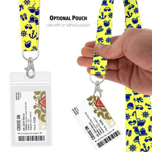 Load image into Gallery viewer, carnival cruise lanyard nrnb yellow