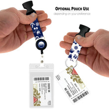 Load image into Gallery viewer, carnival cruise lanyard wrwb blue and white
