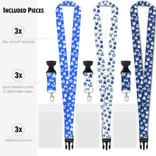 Load image into Gallery viewer, cruise id holders lanyards 3 pack