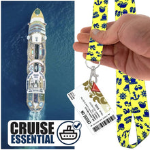 Load image into Gallery viewer, cruise lanyard on woman nrnb yellow