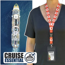 Load image into Gallery viewer, cruise lanyard on woman nrwb country ca