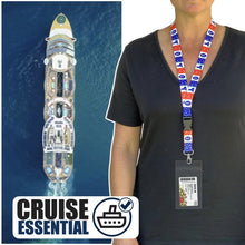 Load image into Gallery viewer, cruise lanyard on woman nrwb state ny