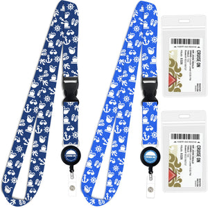  Hearts Kingdom Lanyard Key ID Badge Holder : Office Products