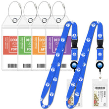 Load image into Gallery viewer, cruise lanyards royal blue