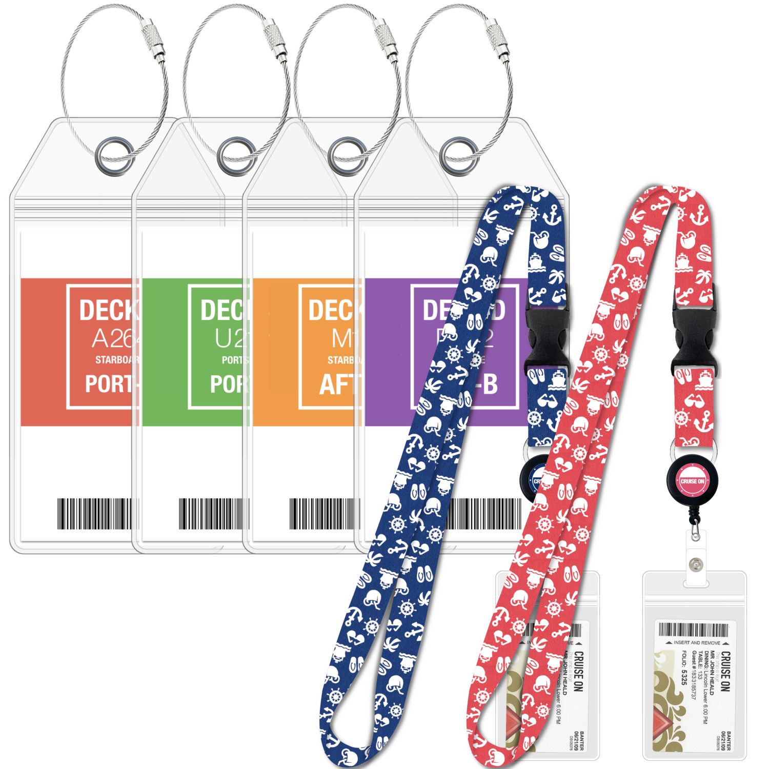 lanyards with id holder