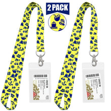 Load image into Gallery viewer, cruise lanyards with id holder nrnb yellow