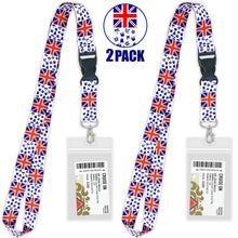 Load image into Gallery viewer, cruise lanyards with id holder nrwb country uk