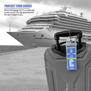 cruise luggage tags royal caribbean 2022