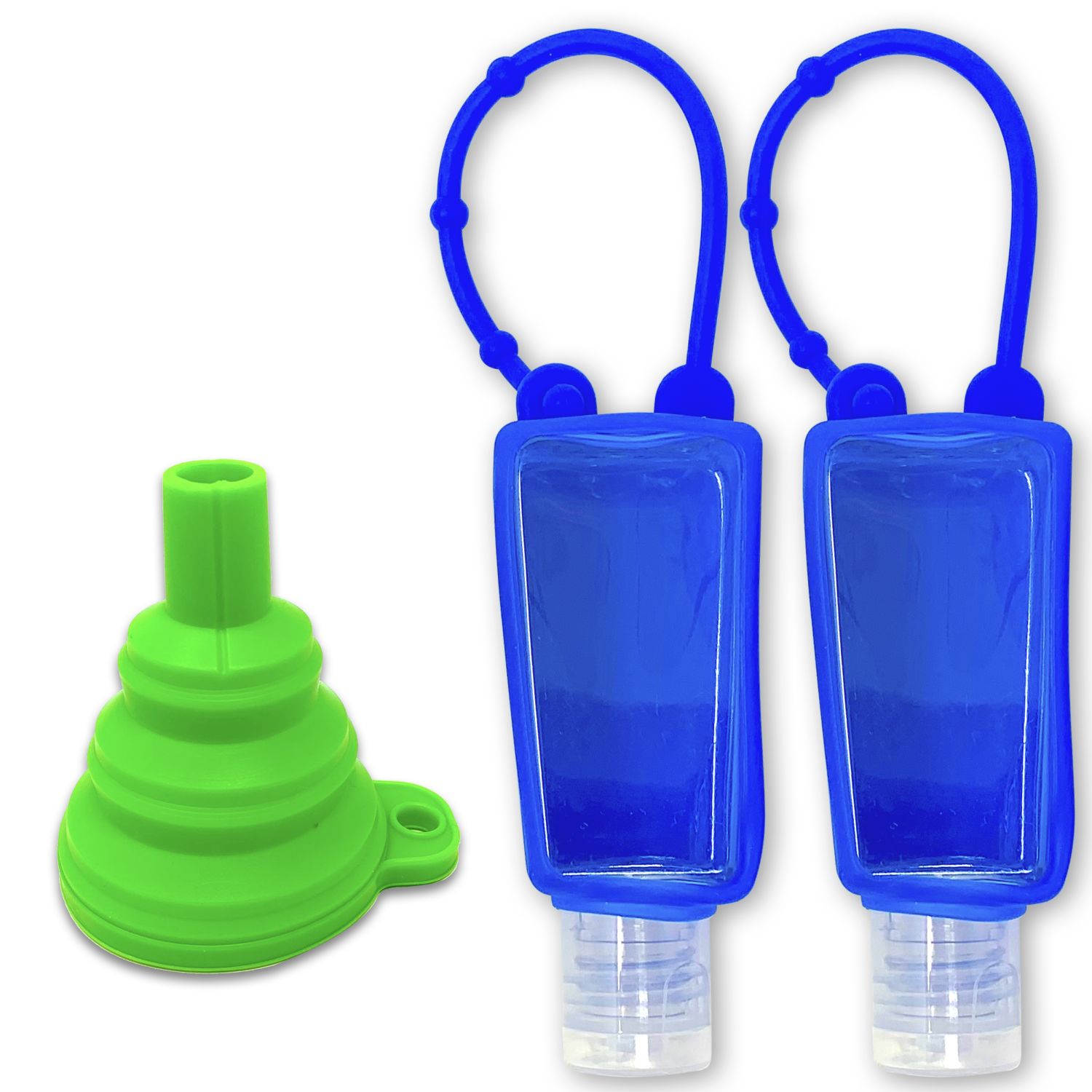 Travel Hand Sanitizer Gel Bottle with Silicone Holder 1oz - Progress  Promotional Products