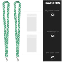 Load image into Gallery viewer, lanyard cruise included pieces nrnb green