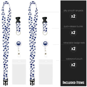 lanyard cruise included pieces wrwb white with blue