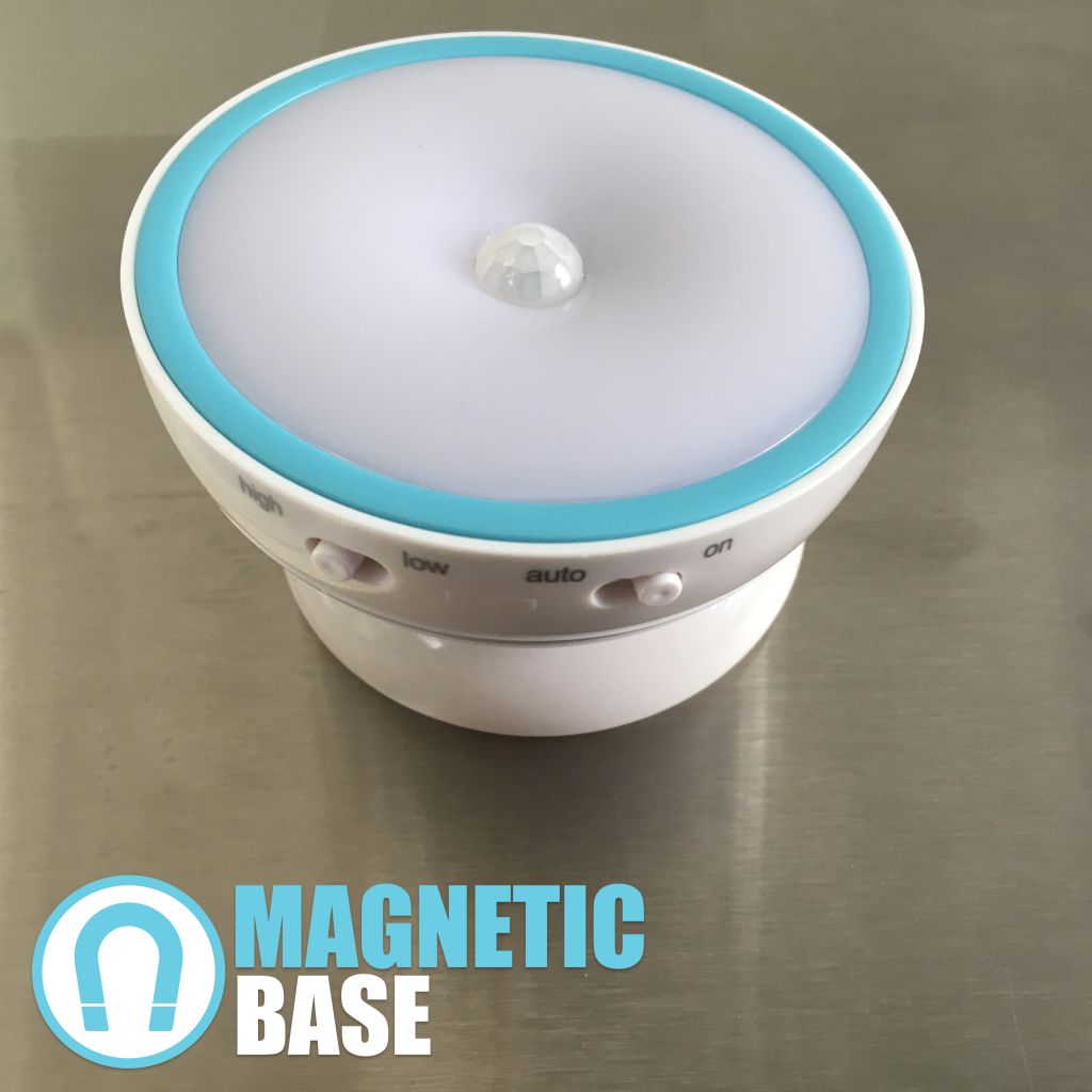 Cruise Cabin Night Light with Motion Sensor and Magnetic Base (Battery Operated)
