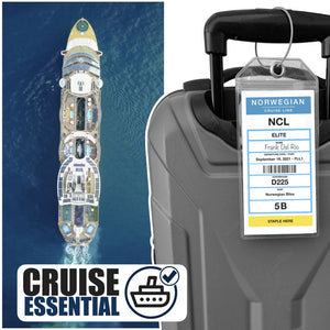 ncl cruise luggage tags 2022