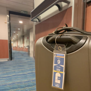 royal caribbean luggage tag