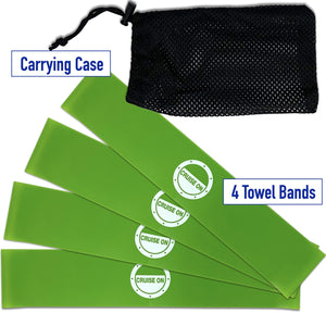 towel clips alternative green