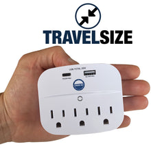 Load image into Gallery viewer, travel power strip for cruise ship usbc 